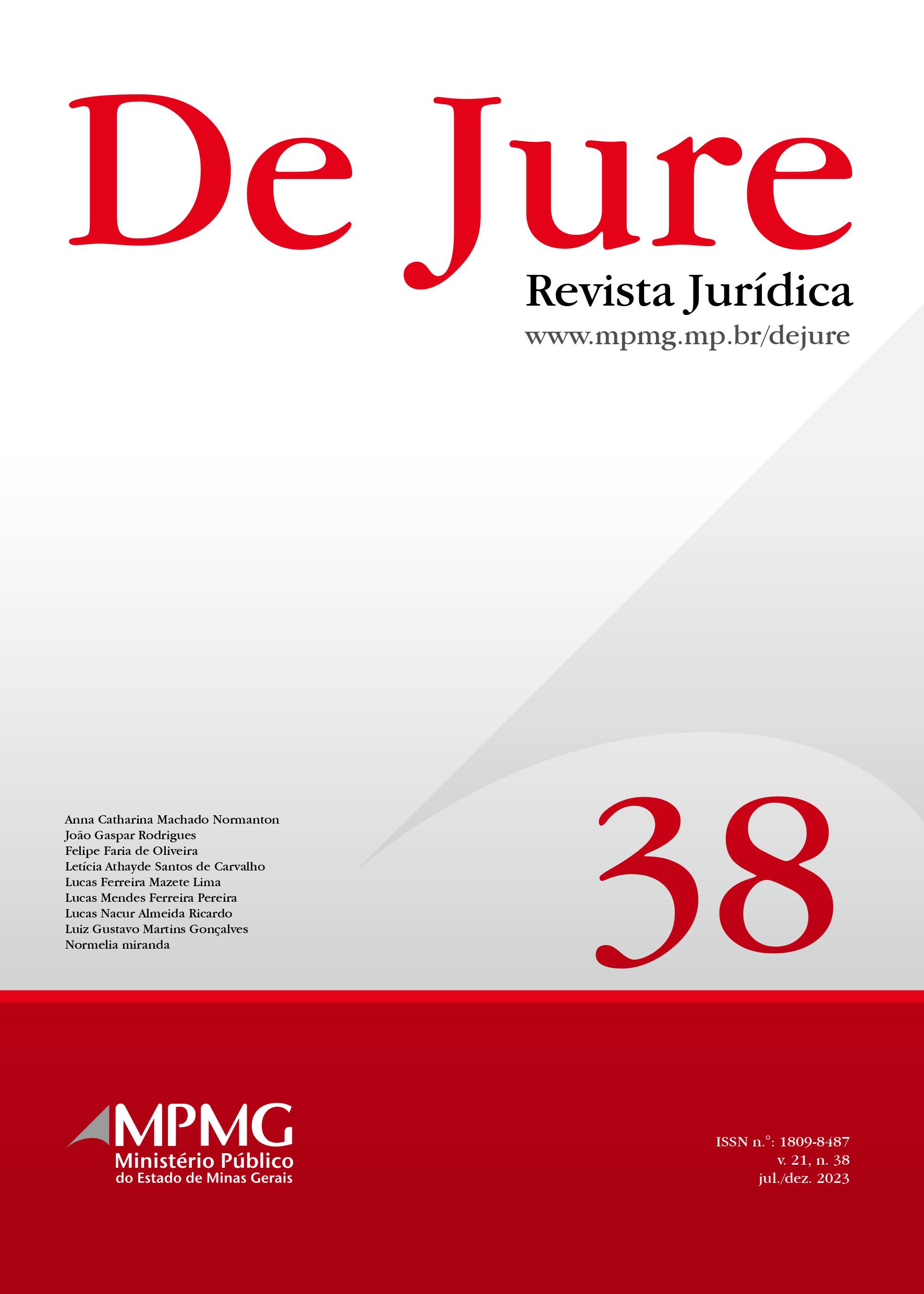 					Visualizar v. 21 n. 38 (2023): Revista De Jure
				