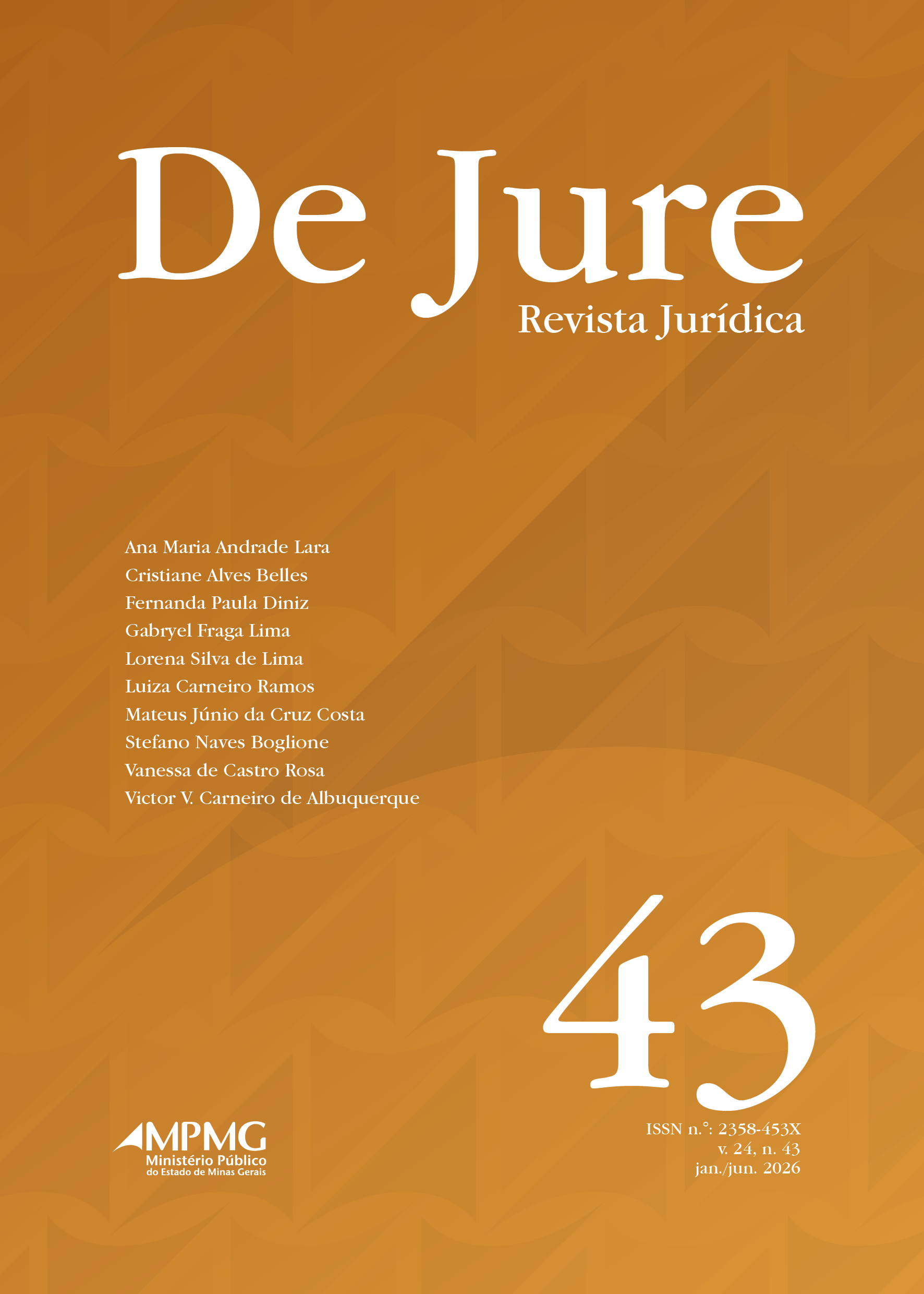 					Visualizar v. 24 n. 43 (2026): Revista De Jure
				